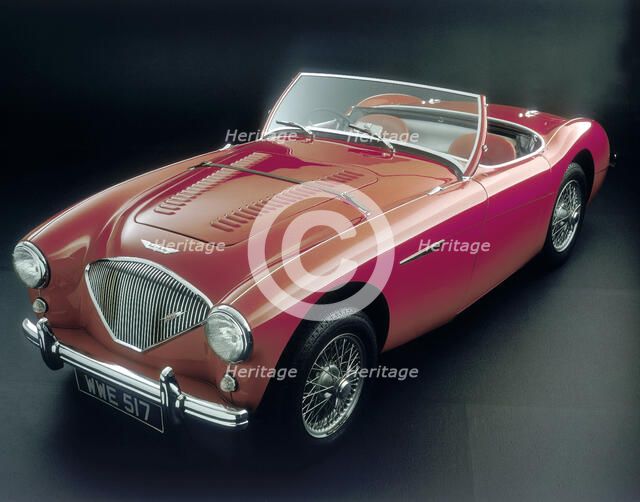 1956 Austin Healey 100-BN2. Artist: Unknown
