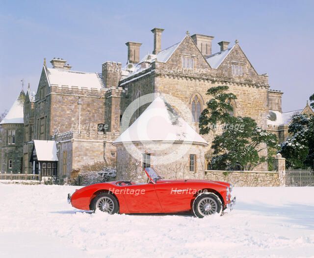 1956 Austin Healey 100 M. Artist: Unknown.