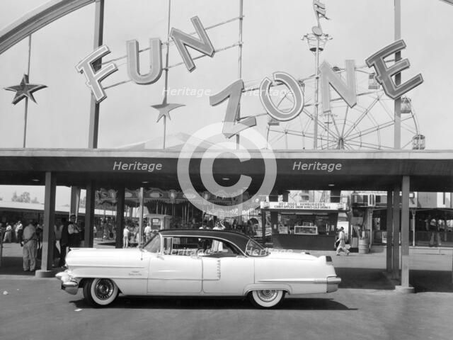 1956 Cadillac Sedan, USA, (c1956?). Artist: Unknown