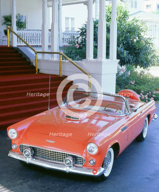 1956 Ford Thunderbird. Artist: Unknown.