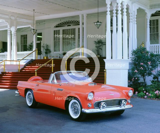 1956 Ford Thunderbird. Artist: Unknown.