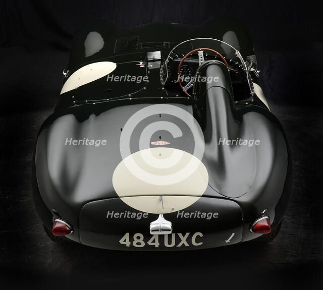 1956 Jaguar D type Artist: Unknown.