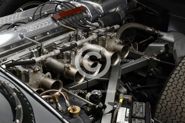 1956 Jaguar D type Artist: Unknown.