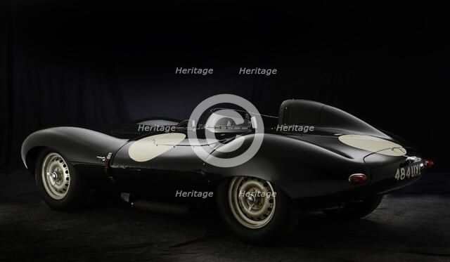 1956 Jaguar D type Artist: Unknown.
