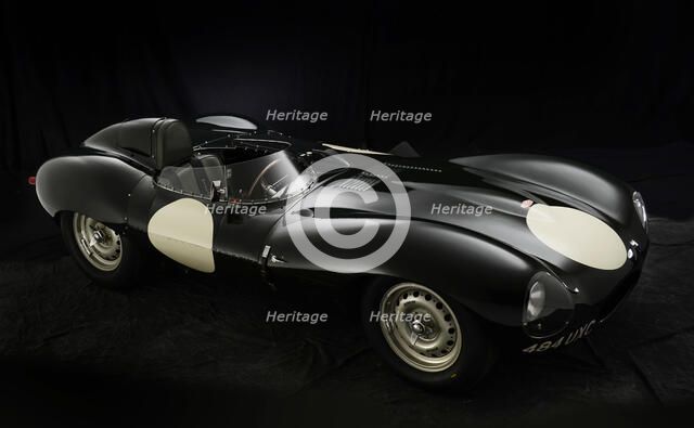1956 Jaguar D type Artist: Unknown.
