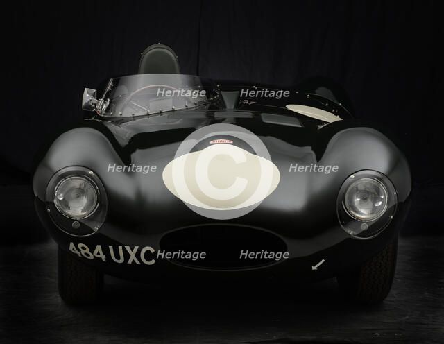 1956 Jaguar D type Artist: Unknown.