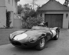 1956 Jaguar D type. Creator: Unknown