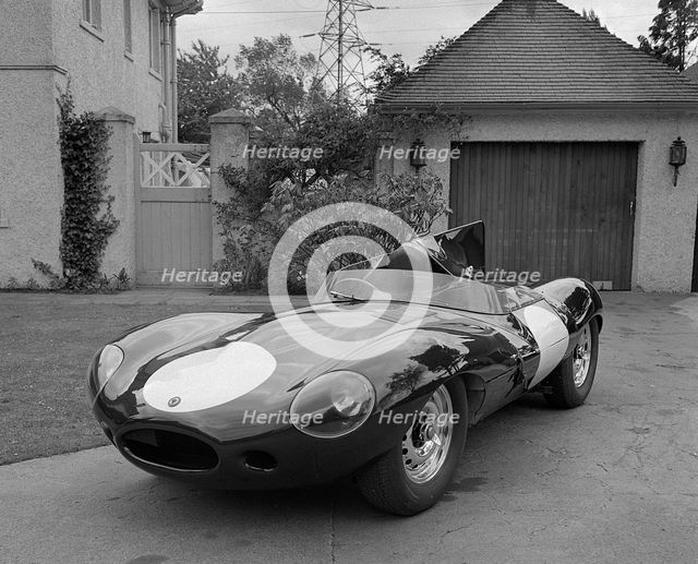 1956 Jaguar D type. Creator: Unknown.