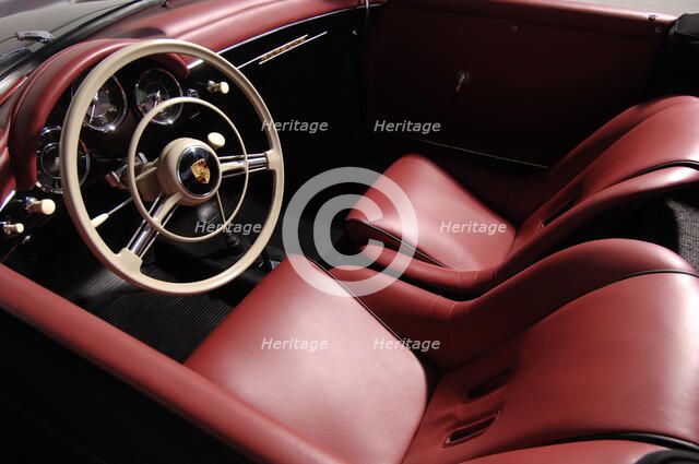 1956 Porsche Spyder - James Dean replica. Artist: Simon Clay.