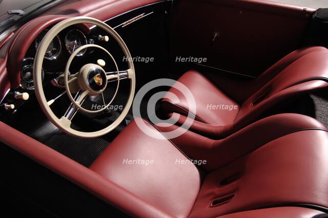 1956 Porsche Spyder - James Dean replica. Artist: Simon Clay.