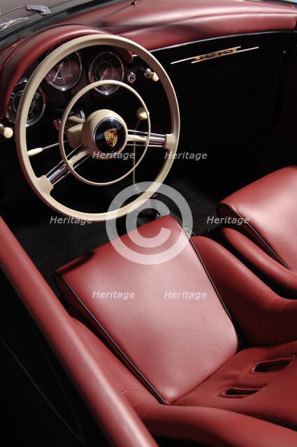 1956 Porsche Spyder - James Dean replica. Artist: Simon Clay.