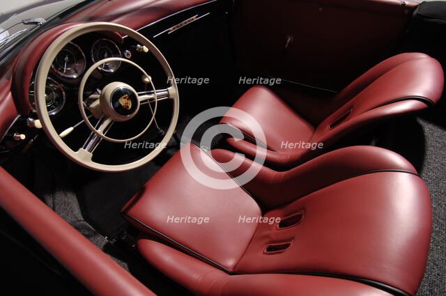 1956 Porsche Spyder - James Dean replica. Artist: Simon Clay.