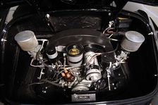 1956 Porsche Spyder - James Dean replica. Artist: Simon Clay