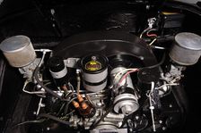 1956 Porsche Spyder - James Dean replica. Artist: Simon Clay