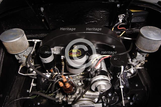 1956 Porsche Spyder - James Dean replica. Artist: Simon Clay.