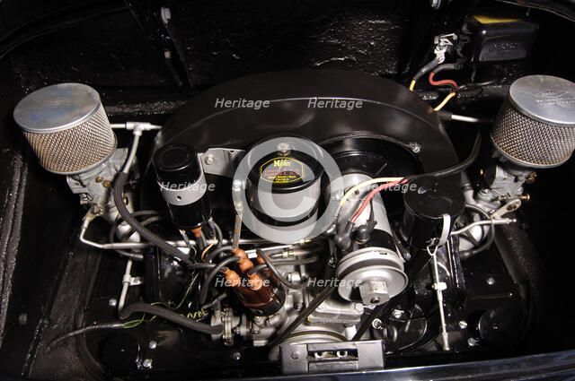 1956 Porsche Spyder - James Dean replica. Artist: Simon Clay.