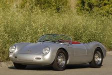 1956 Porsche Spyder - James Dean replica. Artist: Simon Clay