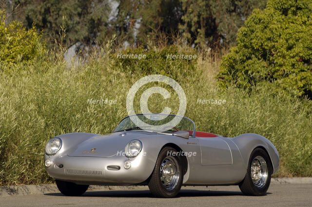 1956 Porsche Spyder - James Dean replica. Artist: Simon Clay.