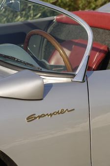 1956 Porsche Spyder - James Dean replica. Artist: Simon Clay