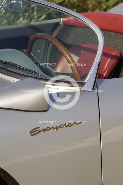 1956 Porsche Spyder - James Dean replica. Artist: Simon Clay.