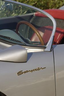 1956 Porsche Spyder - James Dean replica. Artist: Simon Clay