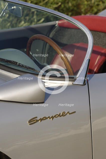 1956 Porsche Spyder - James Dean replica. Artist: Simon Clay.