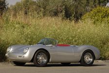 1956 Porsche Spyder - James Dean replica. Artist: Simon Clay