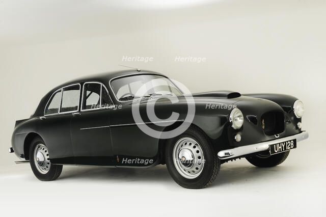 1957 Bristol 405 2 litre saloon Artist: Unknown.