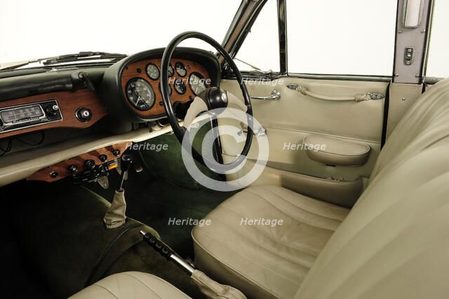 1957 Bristol 405 2 litre saloon Artist: Unknown.