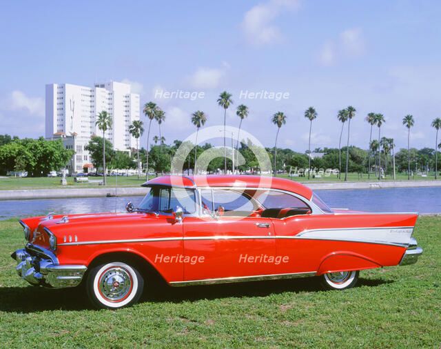 1957 Chevrolet Bel Air. Artist: Unknown.