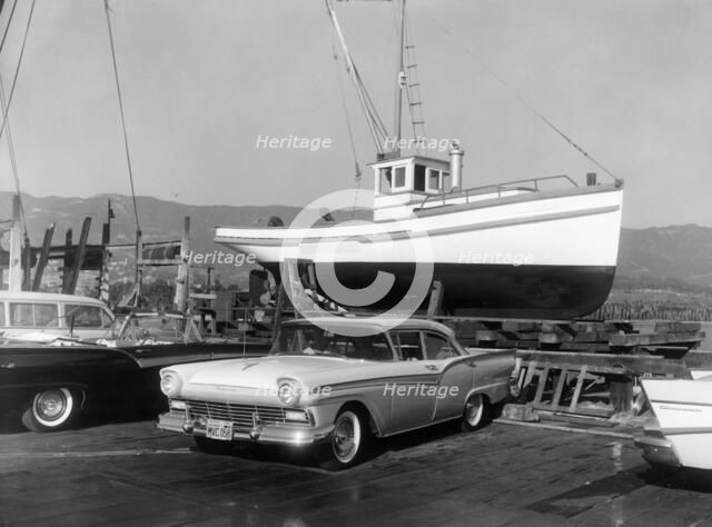 1957 Ford Fairlane, (c1957?). Artist: Unknown