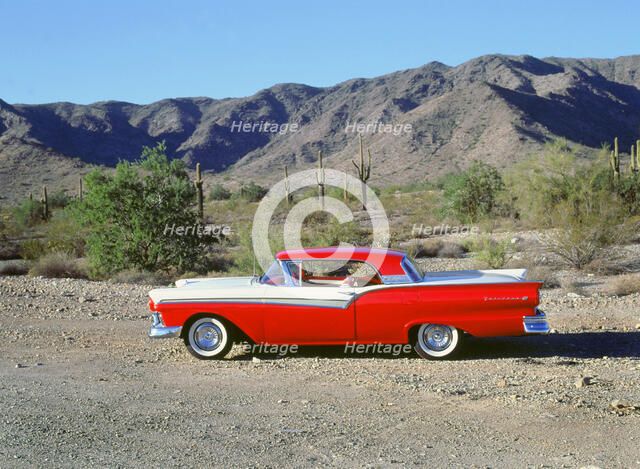 1957 Ford Skyliner Retractable. Artist: Unknown.