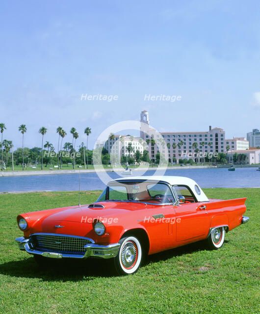 1957 Ford Thunderbird. Artist: Unknown.