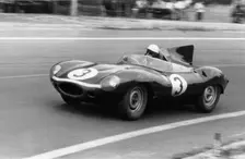 1957 Jaguar D type Ecurie Ecosse, Le Mans winning car driven by Flockhart-Bueb