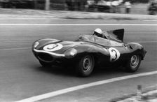 1957 Jaguar D type Ecurie Ecosse, Le Mans winning car driven by Flockhart-Bueb
