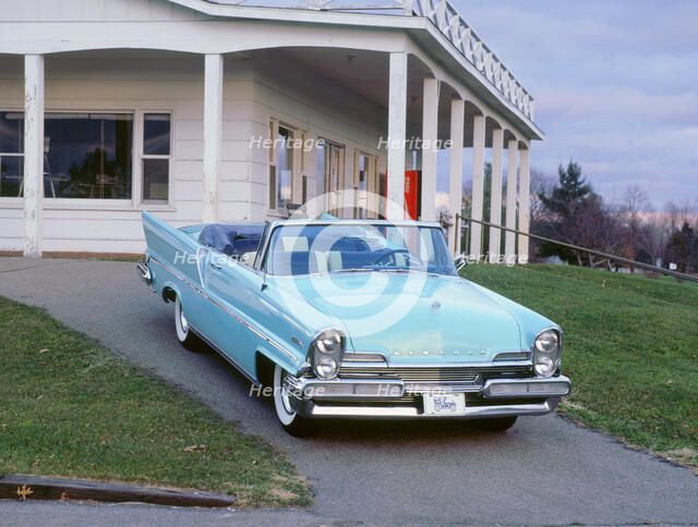 1957 Lincoln Premier Convertible. Artist: Unknown.