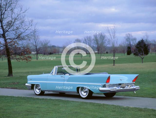 1957 Lincoln Premier Convertible. Artist: Unknown.