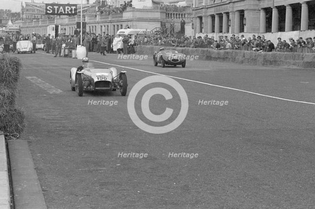 1957 Lotus Seven, Edward Lewis Brighton Speed Trials 7.9.57. Creator: Unknown.