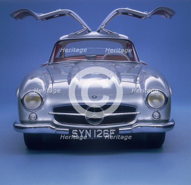 1957 Mercedes Benz 300 SL Gullwing. Artist: Unknown