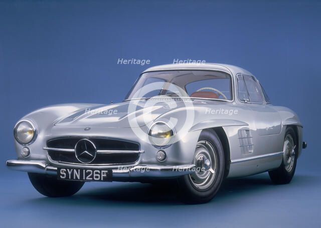 1957 Mercedes Benz 300 SL Gullwing. Artist: Unknown
