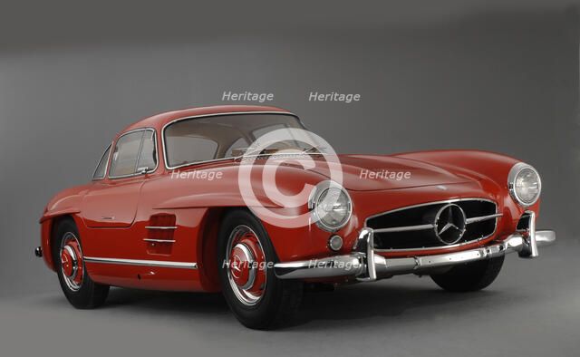 1957 Mercedes Benz 300 SL Gullwing Artist: Unknown.