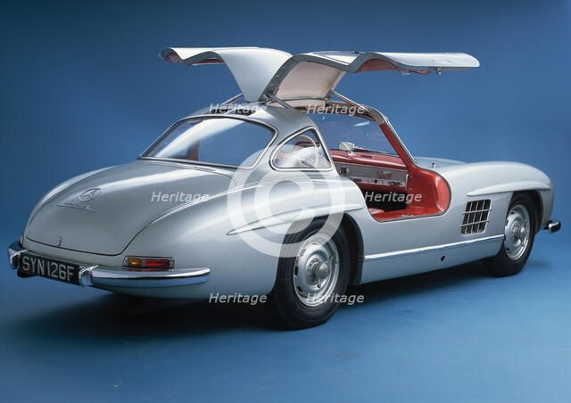 1957 Mercedes Benz 300SL Gullwing. Artist: Unknown.