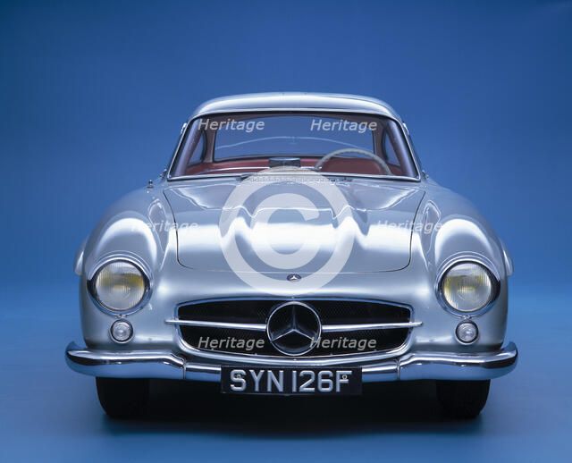 1957 Mercedes Benz 300SL Gullwing. Artist: Unknown.