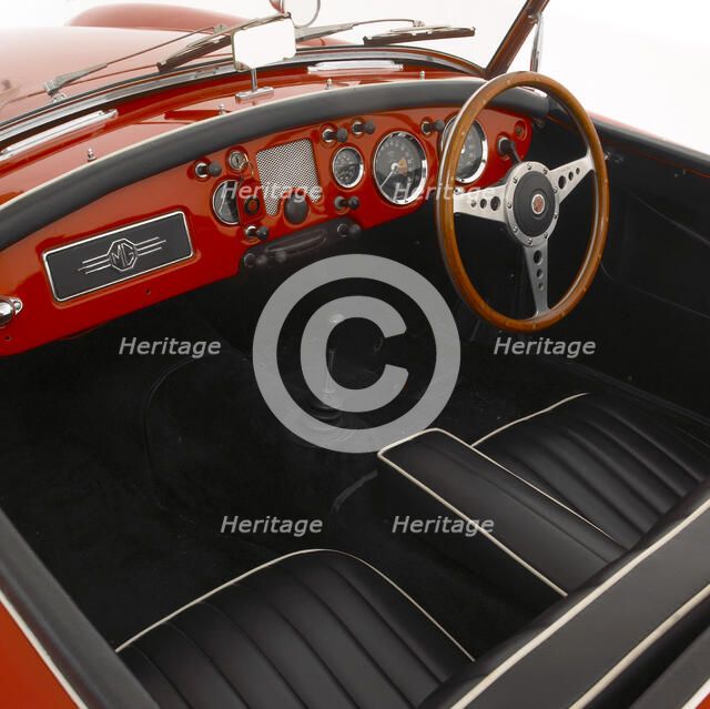 1957 MG A. Artist: Unknown.