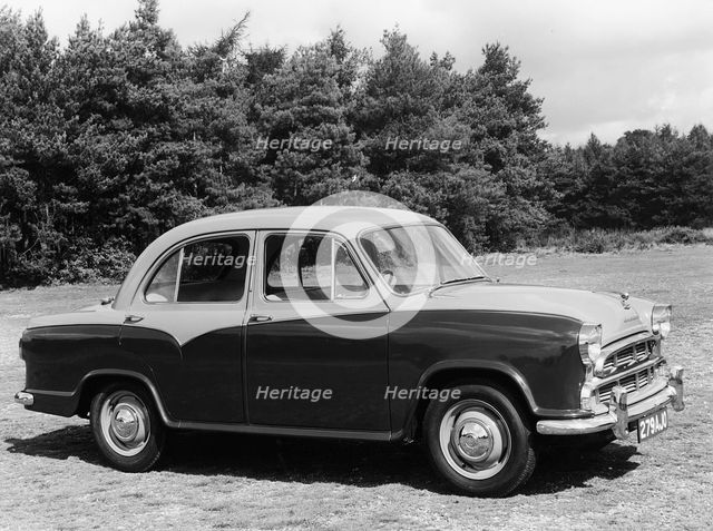 1957 Morris Oxford series III. Creator: Unknown.
