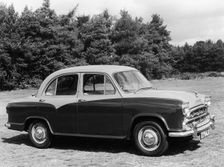 1957 Morris Oxford series III. Creator: Unknown