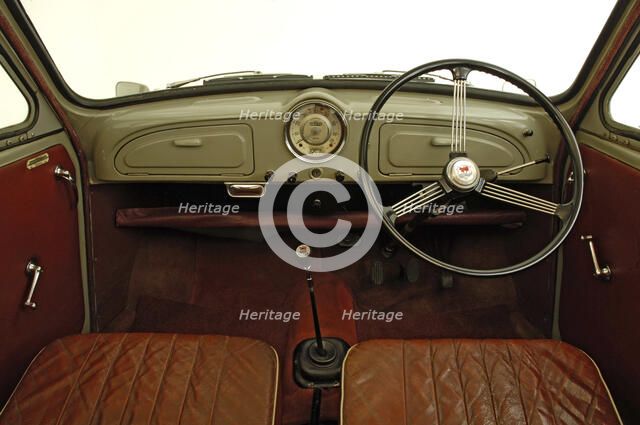 1957 Morris Minor 1000 Artist: Unknown.