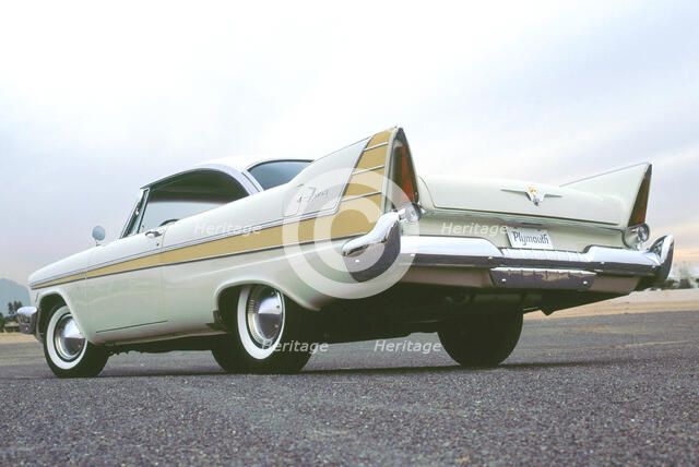 1957 Plymouth Fury. Artist: Unknown.