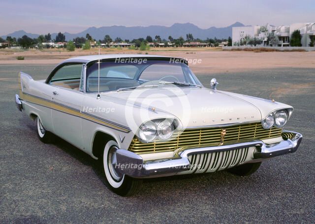 1957 Plymouth Fury. Artist: Unknown.