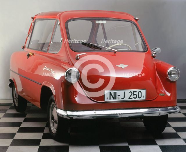 1958 Zundapp Janus microcar. Creator: Unknown.